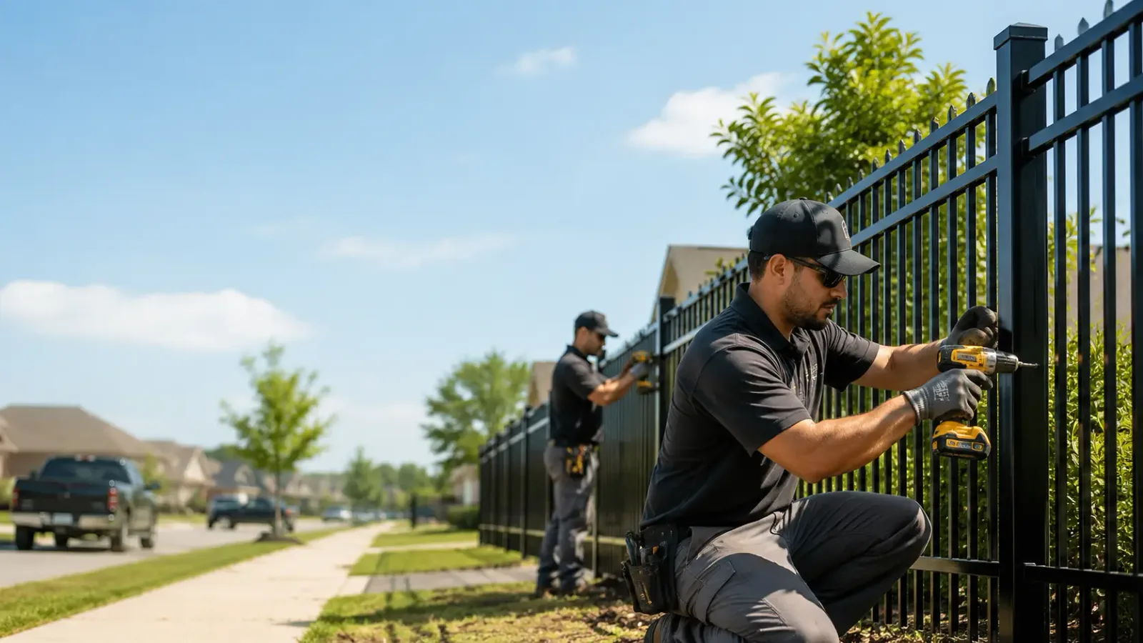 Metal Fence Installation in Mount Morris, MI